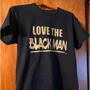 Exclusive Custom T-Shirts - Black with Custom Gold Lettering